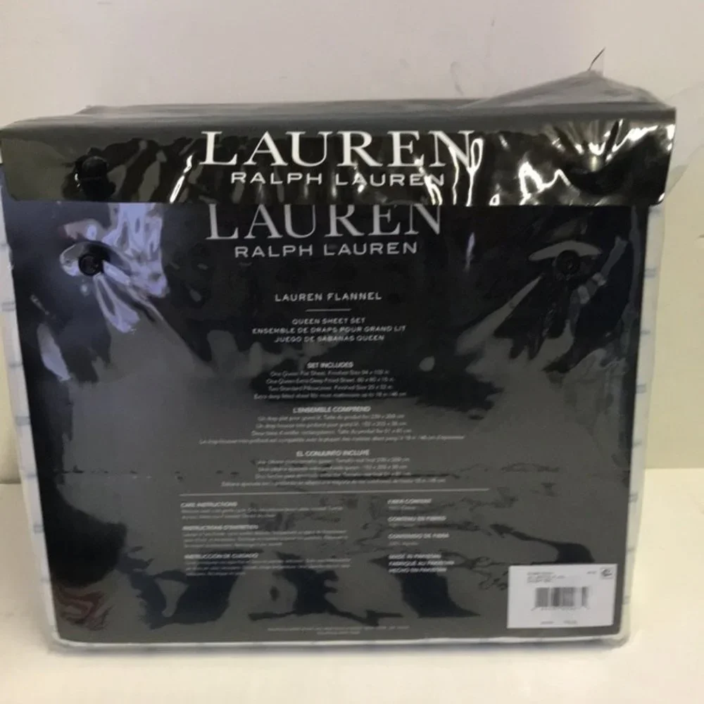Lauren Ralph Lauren Millerton Plaid Flannel Sheet Set